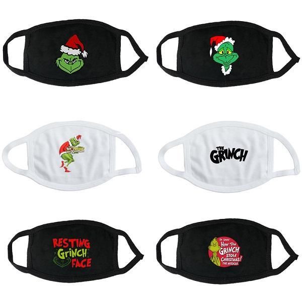 us stock grinch fashion black & white cotton mask dustproof outdoor letter printing earloop face mask green hair monster washable mask
us stock grinch fashion black & white cotton mask dustproof outdoor letter printing earloop face mask green hair monster washable mask