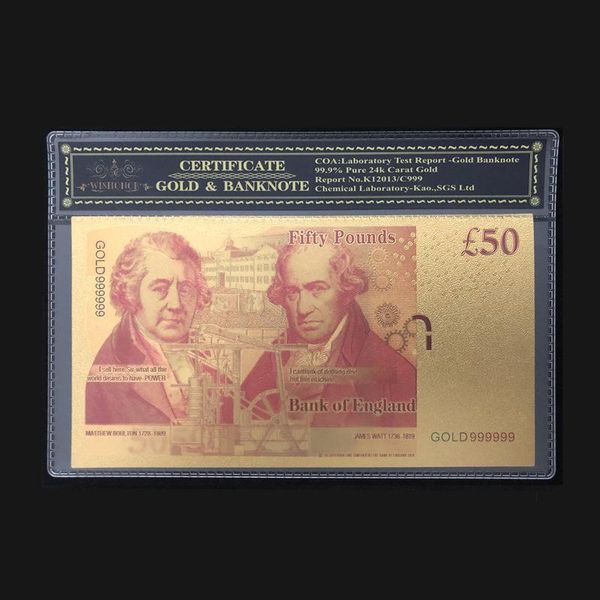 new products for colored gold banknote england banknotes uk 50 pound banknotes in 24k gold with coa frame for collection jllbwz ly_bags
new products for colored gold banknote england banknotes uk 50 pound banknotes in 24k gold with coa frame for collection jllbwz ly_bags