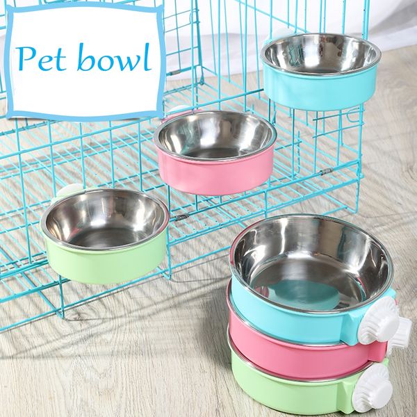 hanging pet bowl can hang stationary stainless steel cage bowls puppy feeding food dish cat drinking water feeder
hanging pet bowl can hang stationary stainless steel cage bowls puppy feeding food dish cat drinking water feeder