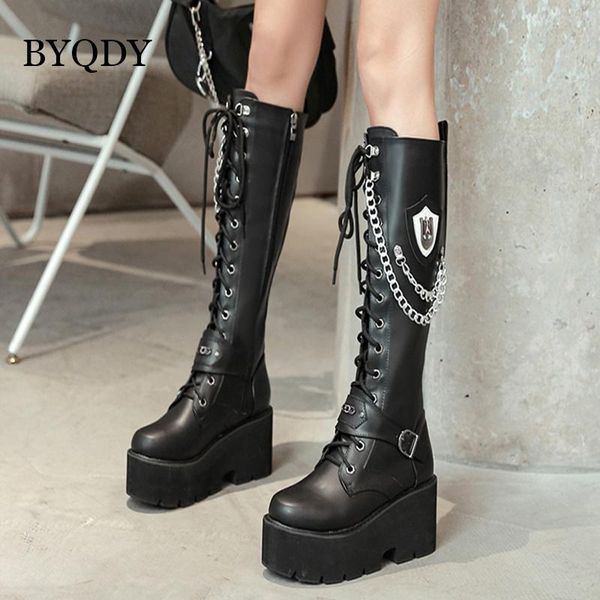 boots byqdy platform chunky block high heels shoes chains gothic combat motorcycle for woman cosplay size 40 black leather
boots byqdy platform chunky block high heels shoes chains gothic combat motorcycle for woman cosplay size 40 black leather