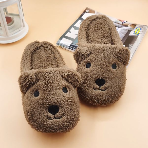 indoor women fur slippers cute cartoon coffee bear lighweight memory foam sole home bedroom flat shoes girls slides, Black
indoor women fur slippers cute cartoon coffee bear lighweight memory foam sole home bedroom flat shoes girls slides, Black