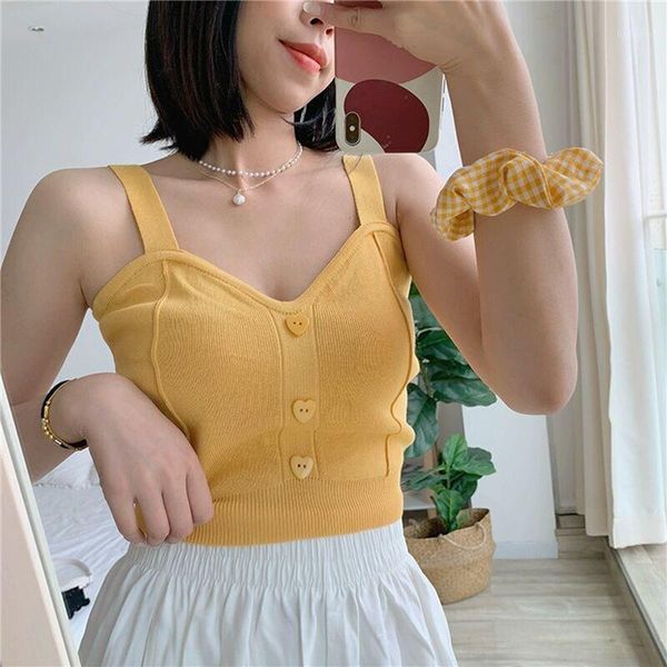 fashion women crop sweater tank button up v neck sleeveless knit casual beach vest female camisole cotton tank1, White
fashion women crop sweater tank button up v neck sleeveless knit casual beach vest female camisole cotton tank1, White