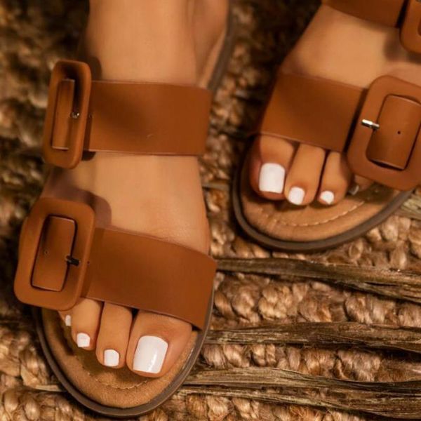 summer women sandals wholesale flat slippers dropshipping solid color double buckle open toe beach outdoor woman slides, Black
summer women sandals wholesale flat slippers dropshipping solid color double buckle open toe beach outdoor woman slides, Black