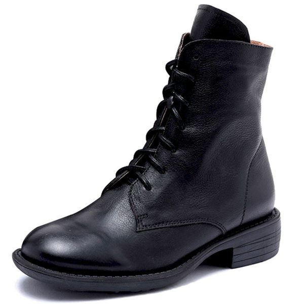leather genuine martin classic winter cashmere short boots all-match women's shoes xfth, Black
leather genuine martin classic winter cashmere short boots all-match women's shoes xfth, Black