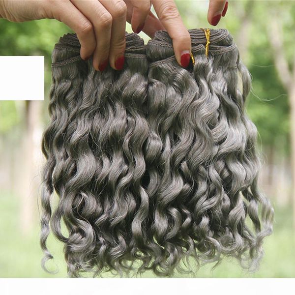 sliver grey deep wave human hair extensions 3pcs lot deep curly wavy hair bundles gray brazilian virgin hair weaves, Black
sliver grey deep wave human hair extensions 3pcs lot deep curly wavy hair bundles gray brazilian virgin hair weaves, Black