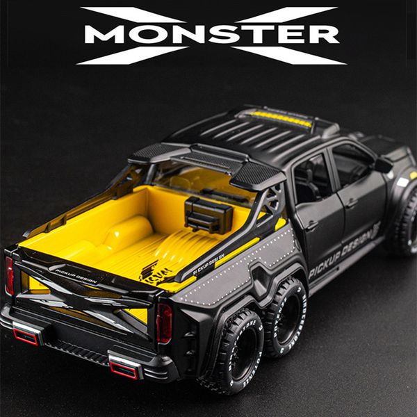 diecast 1:28 big almost real car model pick-up truck sound flashing machinery pull back wheels metal alloy toy car for kids giftq1221
diecast 1:28 big almost real car model pick-up truck sound flashing machinery pull back wheels metal alloy toy car for kids giftq1221