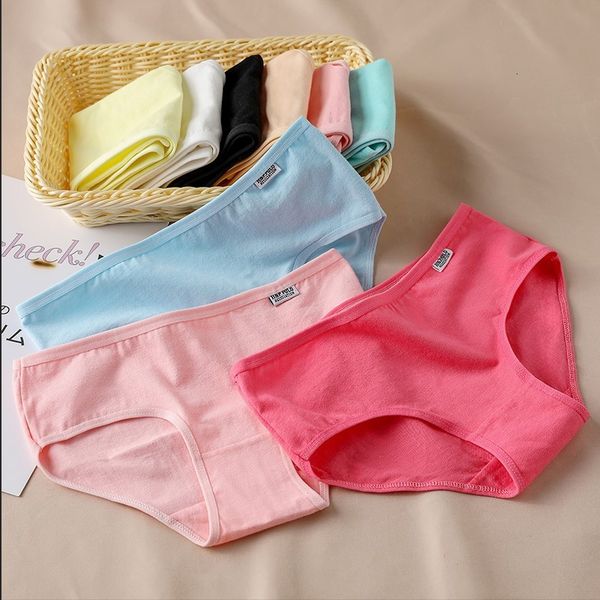 candy color panties comfortable cotton underwear mid waist ureathable women's large size briefs, Black;pink
candy color panties comfortable cotton underwear mid waist ureathable women's large size briefs, Black;pink
