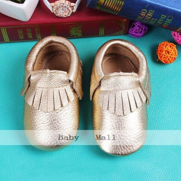 first walkers gold genuine leather soft baby shoes toddler moccasins anti-slip infant fringe
first walkers gold genuine leather soft baby shoes toddler moccasins anti-slip infant fringe