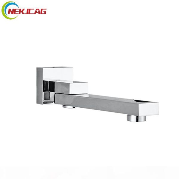 360 rotation bathroom tub spout wall mount tub filler