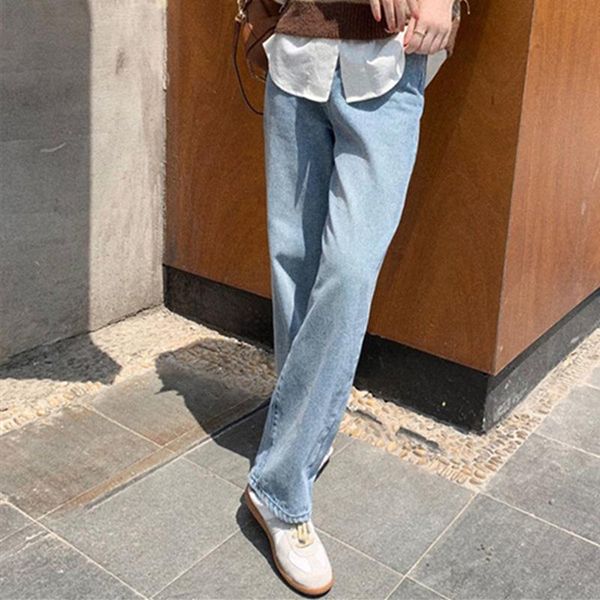 women's jeans high waist for women slim fashionable casual straight pants, Blue
women's jeans high waist for women slim fashionable casual straight pants, Blue