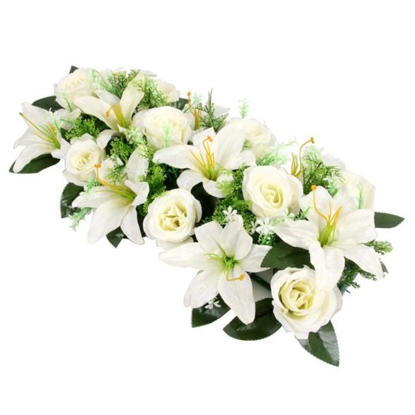 flower row decoration wedding wall arrangement supplies artificial silk rose lily romantic custom diy backdrop arch decor
flower row decoration wedding wall arrangement supplies artificial silk rose lily romantic custom diy backdrop arch decor