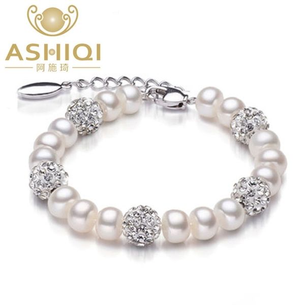 ashiqi real natural freshwater pearl bracelet bangles , 925 sterling silver beads, chain link bracelets bangles for women 201211, Black
ashiqi real natural freshwater pearl bracelet bangles , 925 sterling silver beads, chain link bracelets bangles for women 201211, Black