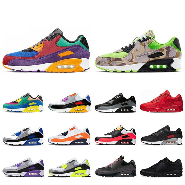 new arrival mens womens running shoes viotech purple green camo cool grey triple red black cushion surface 90s breathable sports sneakers, White;red
new arrival mens womens running shoes viotech purple green camo cool grey triple red black cushion surface 90s breathable sports sneakers, White;red