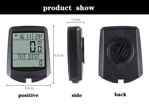 waterproof bicycle wireless satch bicycle riding display digital computer speedometer odometer outdoor bicycle accessories
waterproof bicycle wireless satch bicycle riding display digital computer speedometer odometer outdoor bicycle accessories