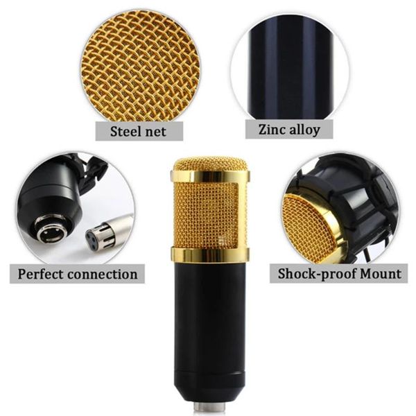 karaoke microphone bm800 studio condenser microphone mic bm-800 for ktv radio broadcasting singing recording computer
karaoke microphone bm800 studio condenser microphone mic bm-800 for ktv radio broadcasting singing recording computer