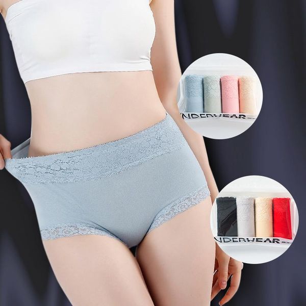 women's panties cotton breathable mid-waist ladies lace girls briefs comfortable soft women underwear hip raise 4piece, Black;pink
women's panties cotton breathable mid-waist ladies lace girls briefs comfortable soft women underwear hip raise 4piece, Black;pink