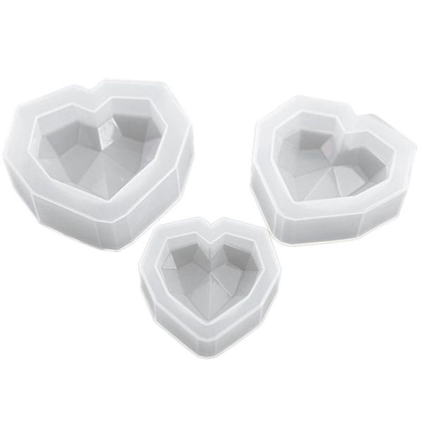 diamond heart shaped silicone jewelry handcraft epoxy tools for making jewelry accessories, Pink;blue
diamond heart shaped silicone jewelry handcraft epoxy tools for making jewelry accessories, Pink;blue