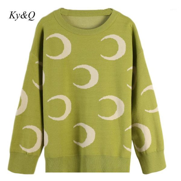 korean fahsion 2019 winter elegant cute womens suits long-sleeved o-neck crescent print loose pullovers sweater christmas1, White;black
korean fahsion 2019 winter elegant cute womens suits long-sleeved o-neck crescent print loose pullovers sweater christmas1, White;black