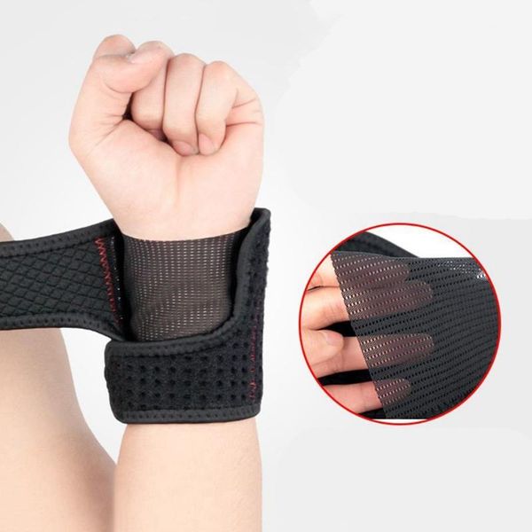 wrist support fashion 1 piece elastic sport bandage wristband belt carpal tunnel hand brace solid black1, Black;red
wrist support fashion 1 piece elastic sport bandage wristband belt carpal tunnel hand brace solid black1, Black;red