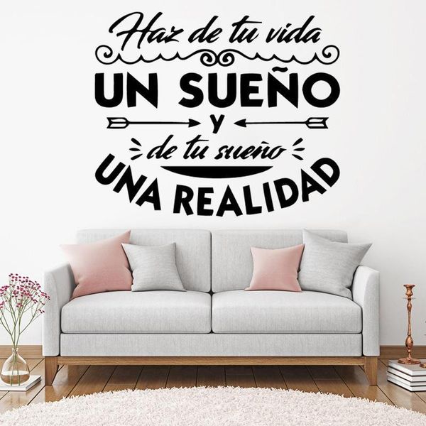 spanish quotes wall stickers for wall phrases french waterproof decals for living bedroom decor romantic wallpaper mural ru1501 
spanish quotes wall stickers for wall phrases french waterproof decals for living bedroom decor romantic wallpaper mural ru1501