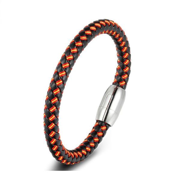 mkendn 8 styles country spain flag multilayer rope leather bracelet magnet bracelets 550paracord survival bracelets jlldcf
mkendn 8 styles country spain flag multilayer rope leather bracelet magnet bracelets 550paracord survival bracelets jlldcf