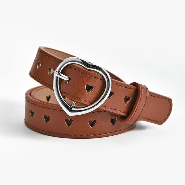 children faux leather belt kids cute peach heart buckle belts for girls solid waistband love heart eyelet waist belt, Black;brown
children faux leather belt kids cute peach heart buckle belts for girls solid waistband love heart eyelet waist belt, Black;brown
