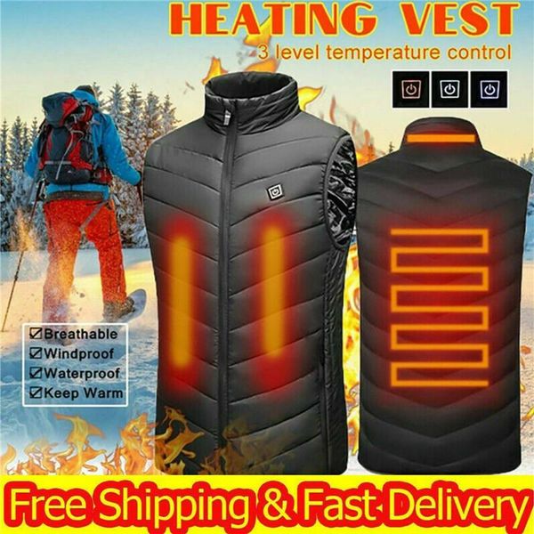 outdoor t-shirts camping electric heated vest usb heating men women's winter warm for cycling fishing thermal clothing black, Gray;blue
outdoor t-shirts camping electric heated vest usb heating men women's winter warm for cycling fishing thermal clothing black, Gray;blue