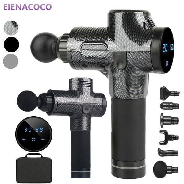 high frequency vibration muscle massage gun sport therapy massager body relaxation pain relief slimming shaping massager 6 heads
high frequency vibration muscle massage gun sport therapy massager body relaxation pain relief slimming shaping massager 6 heads