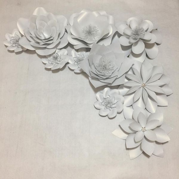 10pcs set giant paper flowers showcase wedding backdrops props flores artificiais para decora o mix styles & sizes shinny paper
10pcs set giant paper flowers showcase wedding backdrops props flores artificiais para decora o mix styles & sizes shinny paper