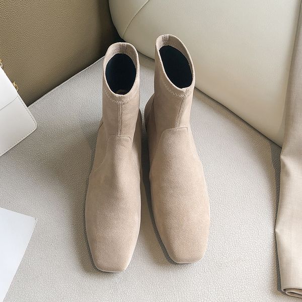 women stretch 2021 flannel fall and winter velvet thickening ladies elastic women's boots fashion 2-color jh3w, Black
women stretch 2021 flannel fall and winter velvet thickening ladies elastic women's boots fashion 2-color jh3w, Black