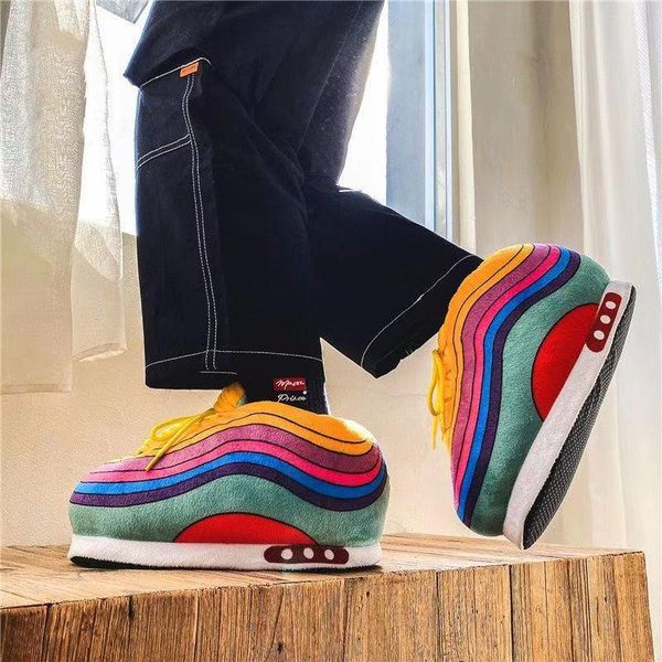 35-43 winter warm women fluffy slippers with fur for home ladies slides striped plaid house flat flops female sneakers, Black
35-43 winter warm women fluffy slippers with fur for home ladies slides striped plaid house flat flops female sneakers, Black