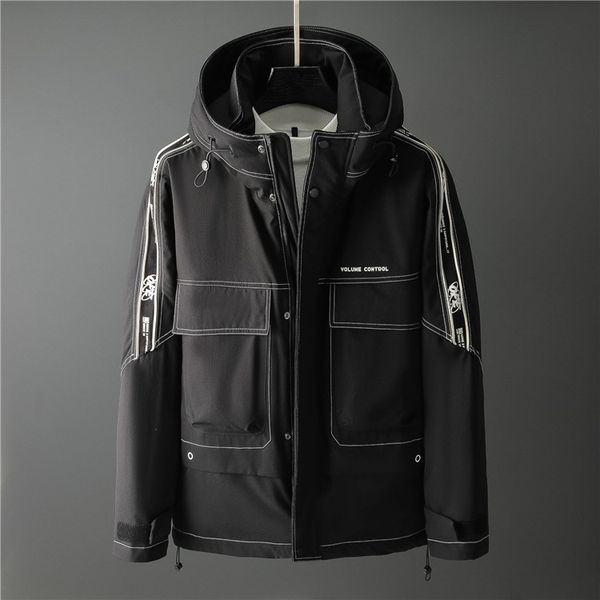 european and american men's down jacket 2020 winter new men's zipper hoodie fashion brand personality open line high-end hooded wa, Black
european and american men's down jacket 2020 winter new men's zipper hoodie fashion brand personality open line high-end hooded wa, Black