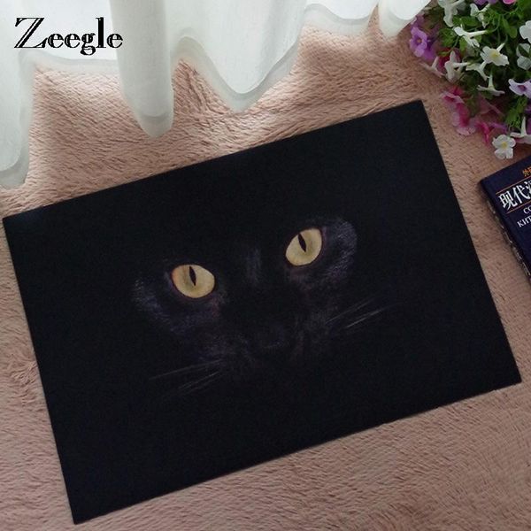 zeegle floor mat black cat printed door mats bathroom carpet non-slip mat hallway bathroom living room bedroom carpet home rugs
zeegle floor mat black cat printed door mats bathroom carpet non-slip mat hallway bathroom living room bedroom carpet home rugs