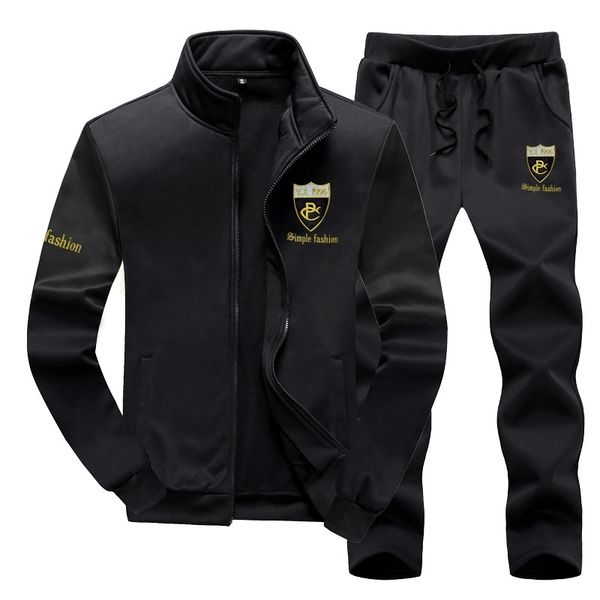 men set plus size sportwear fashion 2020 autumn winter suit sweatshirt sweatpants mens set slim fit male coat tracksuit hooded lj201125, Gray
men set plus size sportwear fashion 2020 autumn winter suit sweatshirt sweatpants mens set slim fit male coat tracksuit hooded lj201125, Gray