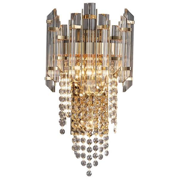 wall lamp luxury bedroom crystal lights gold sconce living decoration lustre cristal hallway lighting
wall lamp luxury bedroom crystal lights gold sconce living decoration lustre cristal hallway lighting
