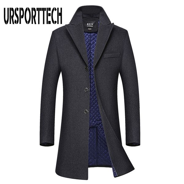 winter new mens wool blend coat men's fashion business casual wool overcoat long section wool coat men, Black;brown
winter new mens wool blend coat men's fashion business casual wool overcoat long section wool coat men, Black;brown
