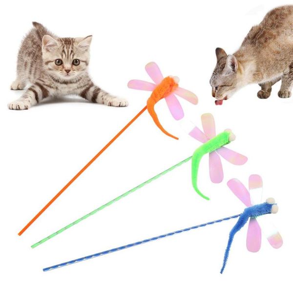 funny dragonfly cat stick rod toy colourful pet cat sequin teaser palying toys cats wand pet products pets accessories with bell
funny dragonfly cat stick rod toy colourful pet cat sequin teaser palying toys cats wand pet products pets accessories with bell