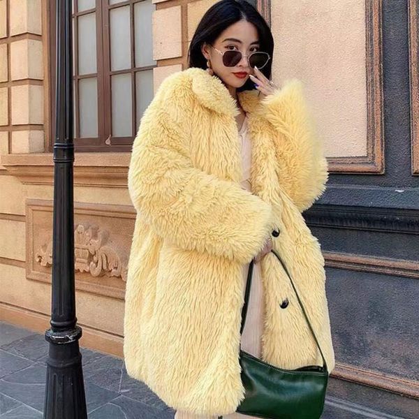 Women Winter Faux Fur Warm Coat Horn botton Female Thick Teddy Bear Coat Casual Oversize solid Outwears, Tan;black
Women Winter Faux Fur Warm Coat Horn botton Female Thick Teddy Bear Coat Casual Oversize solid Outwears, Tan;black