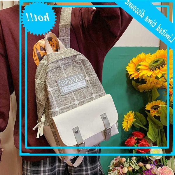 new women fashion harajuku plaid backpack random canvas travel school teen girls book mochilas
new women fashion harajuku plaid backpack random canvas travel school teen girls book mochilas