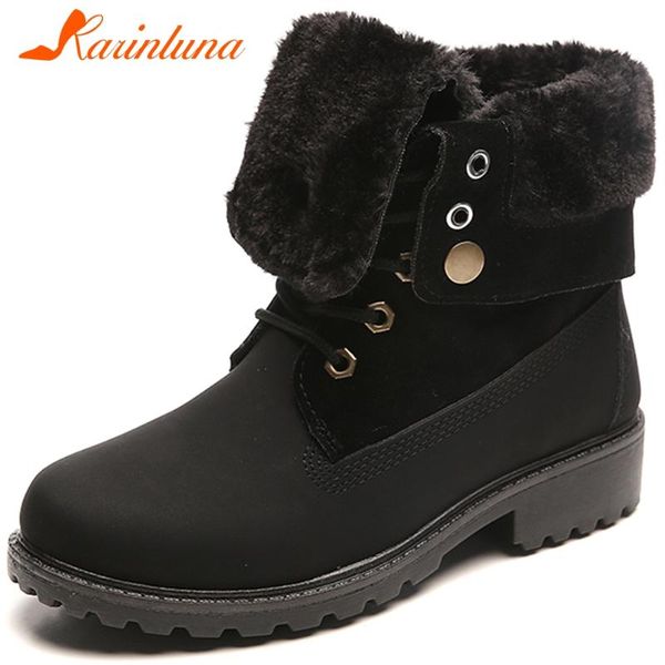 karin non-slip casual winter short plush keep warm female shoes flock square thick heels ankle women boots, Black
karin non-slip casual winter short plush keep warm female shoes flock square thick heels ankle women boots, Black