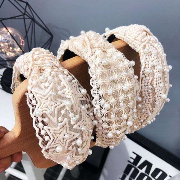 hair accessories girls pearl hairband lace headband hoop knot band women turban autumn headwear wholesale
hair accessories girls pearl hairband lace headband hoop knot band women turban autumn headwear wholesale