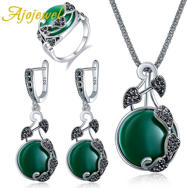 ajojewel size 7-9 vintage green/red/black resin leaf jewelry set for women elegant party birthday gift, Silver
ajojewel size 7-9 vintage green/red/black resin leaf jewelry set for women elegant party birthday gift, Silver