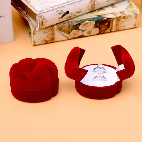 wedding rings gift box red velvet double heart shaped carrying foldable jewelry case packaging display ing, Pink;blue
wedding rings gift box red velvet double heart shaped carrying foldable jewelry case packaging display ing, Pink;blue