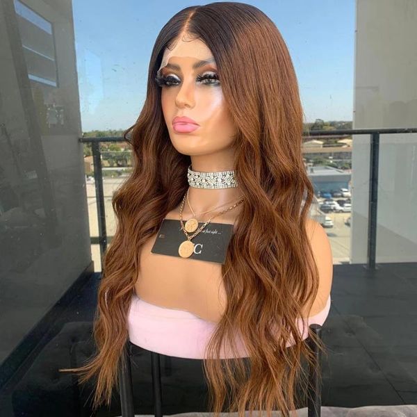 wave ombre dark brown silk full lace human hair wigs prepluck malaysia 360 frontal wig headband for women bleached knots, Black;brown
wave ombre dark brown silk full lace human hair wigs prepluck malaysia 360 frontal wig headband for women bleached knots, Black;brown