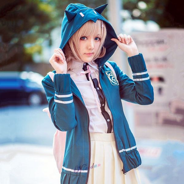 anime costumes anime danganronpa chiaki nanami cosplay uniform jacket shirt wig bag full set for women cosplay costume, Black
anime costumes anime danganronpa chiaki nanami cosplay uniform jacket shirt wig bag full set for women cosplay costume, Black