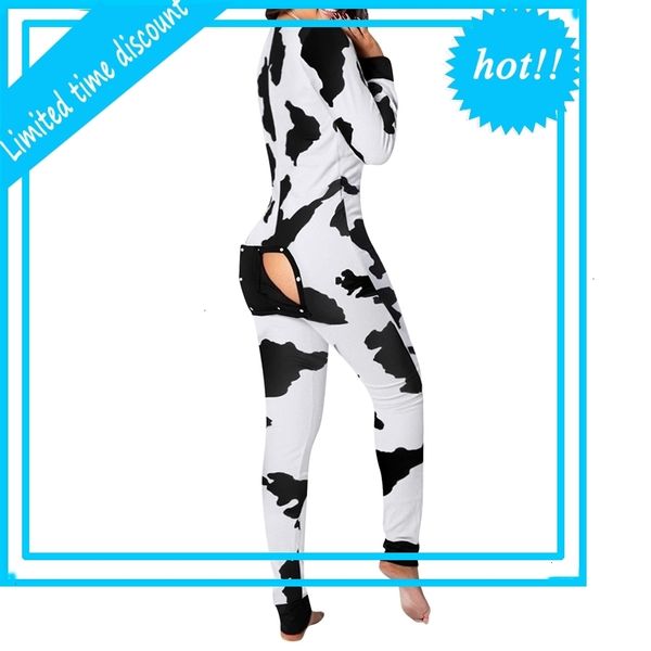 women button-style front function flap jump out lent elastic button design pyjamas one piece adult, Black;white
women button-style front function flap jump out lent elastic button design pyjamas one piece adult, Black;white