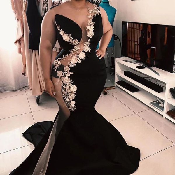 2021 black african evening dresses mermaid formal dresses elegant illusion slit prom gowns plus size robe de soiree
2021 black african evening dresses mermaid formal dresses elegant illusion slit prom gowns plus size robe de soiree