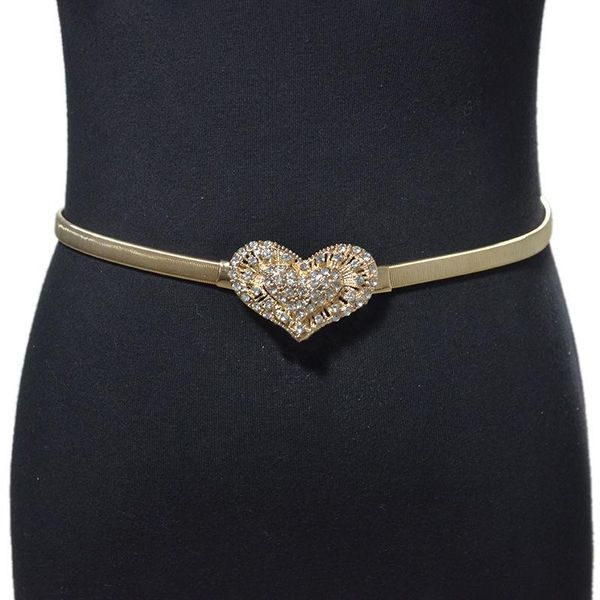 womens elastic metal waist belts women silver gold chain belts female heart buckle for ladies dresses, Black;brown
womens elastic metal waist belts women silver gold chain belts female heart buckle for ladies dresses, Black;brown