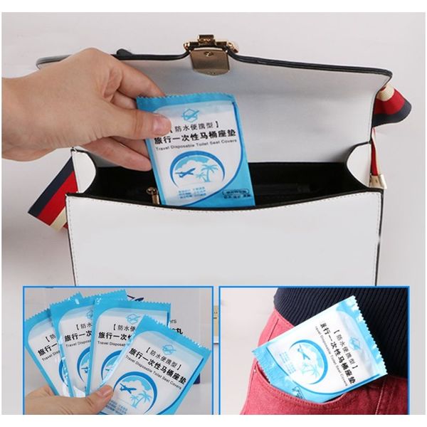 50 шт. упаковка одноразовые туалетные сиденья cair mat портативный водонепроницаемый защитный туалет сиденья для туристов camping commuting
50 шт. упаковка одноразовые туалетные сиденья cair mat портативный водонепроницаемый защитный туалет сиденья для туристов camping commuting