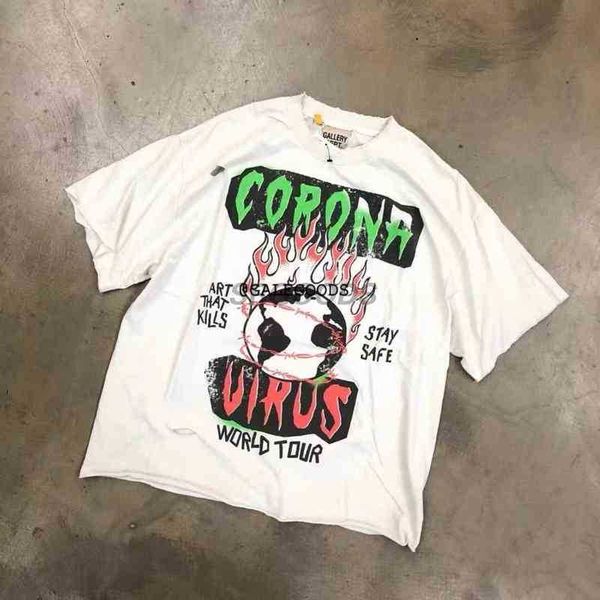 galery dept washed old vibe wasteland high street rap tee round neck short sleeve os hole burr xym, White;black
galery dept washed old vibe wasteland high street rap tee round neck short sleeve os hole burr xym, White;black